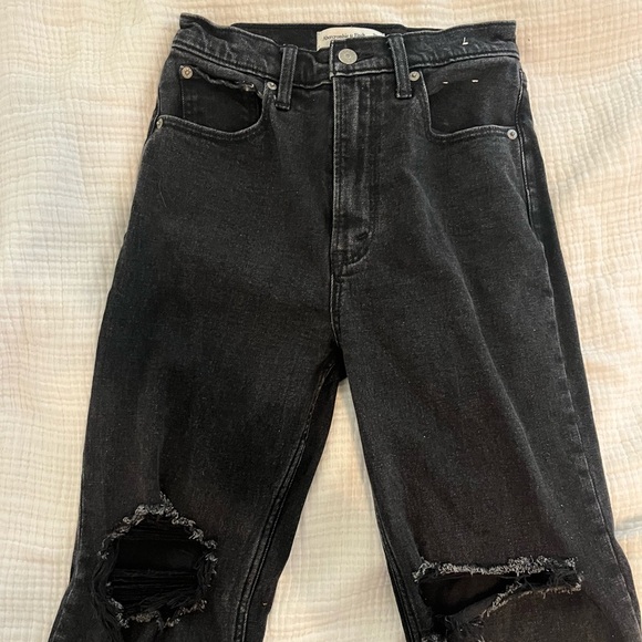 Abercrombie Black Jeans - Picture 1 of 3